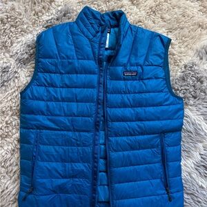 Patagonia Bright Blue Puffer Vest